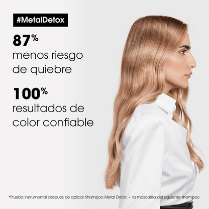 Mascarilla para Cabello con Color Metal Detox 250 ml