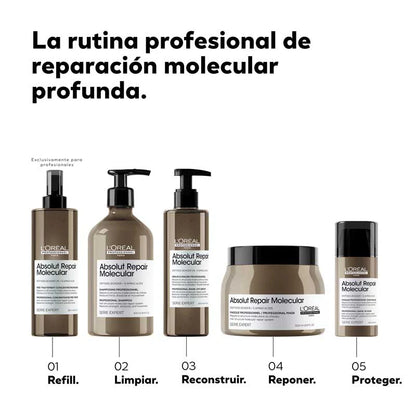 Mascarilla para Cabello Muy Dañado Absolut Repair Molecular 250 ml