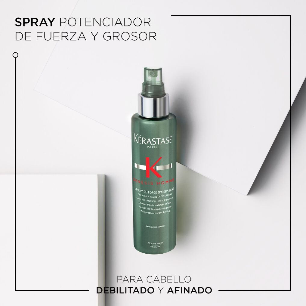 Spray para Hombres Potenciador de Grosor/ Fuerza Genesis Homme 150ml